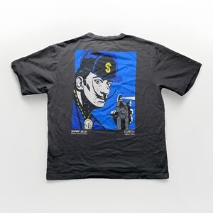 TVBOY Salvador Dali Pop Art Graphic T-Shirt Men's XL Gray Streetwear Pull&Bear